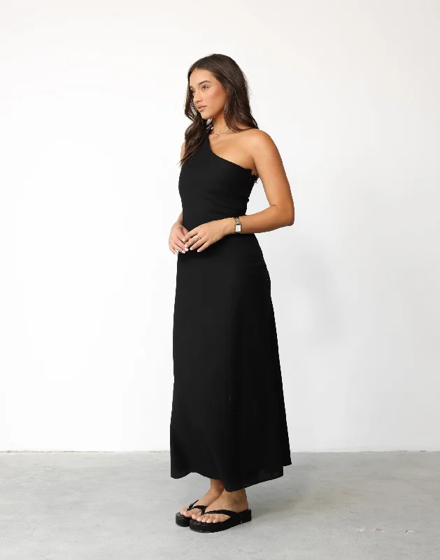 Must-have For Fashion Rema Maxi Dress (Black)