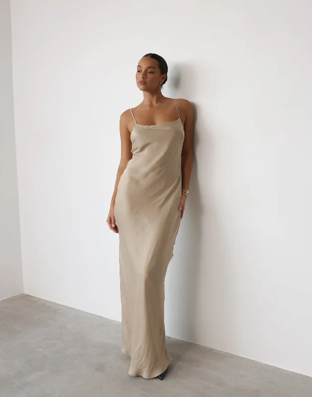 Integrated Design Aspen Maxi Dress (Sand)