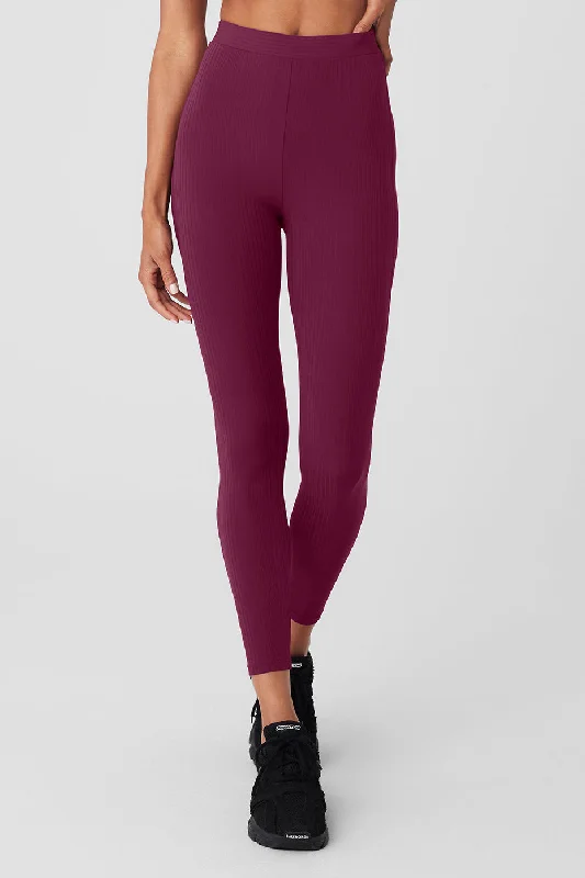 Celebrity Picks High-Waist 7/8 Run It Back Legging - Wild Berry