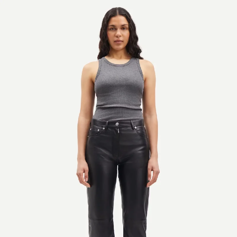 Fashion Design Alexo Tank (Dark Grey Melange)