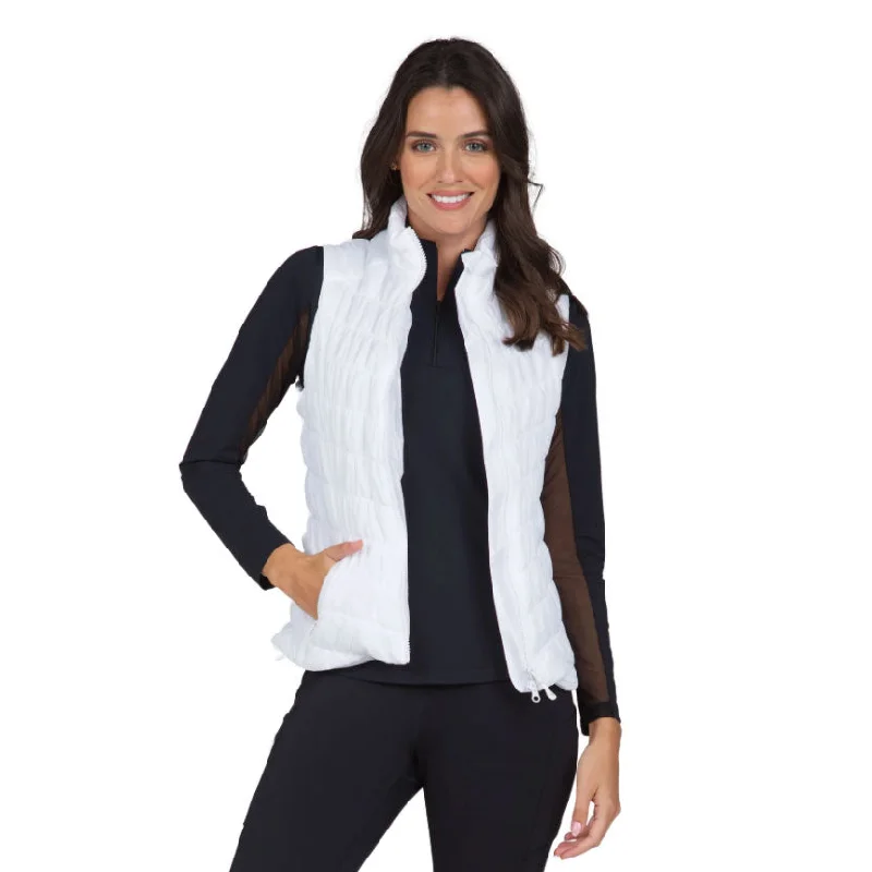 Modern Tailoring IBKUL Solid Vest - White