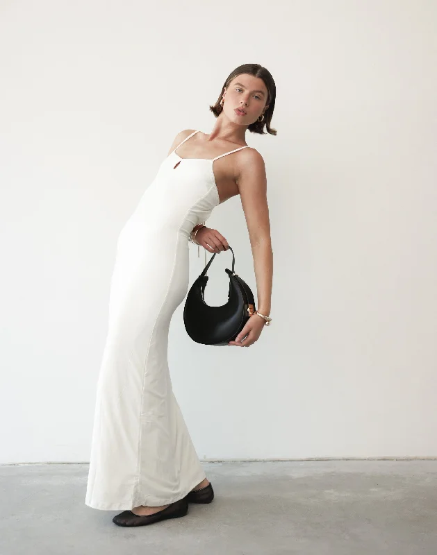 Comfortable And Versatile Alexina Maxi Dress (Oat)