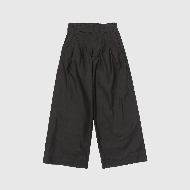 High Street Style TWO PLEAT WIDE LEG TROUSER