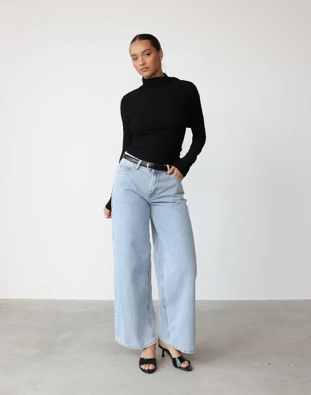 Comfortable And Versatile Barrymore Top (Black)