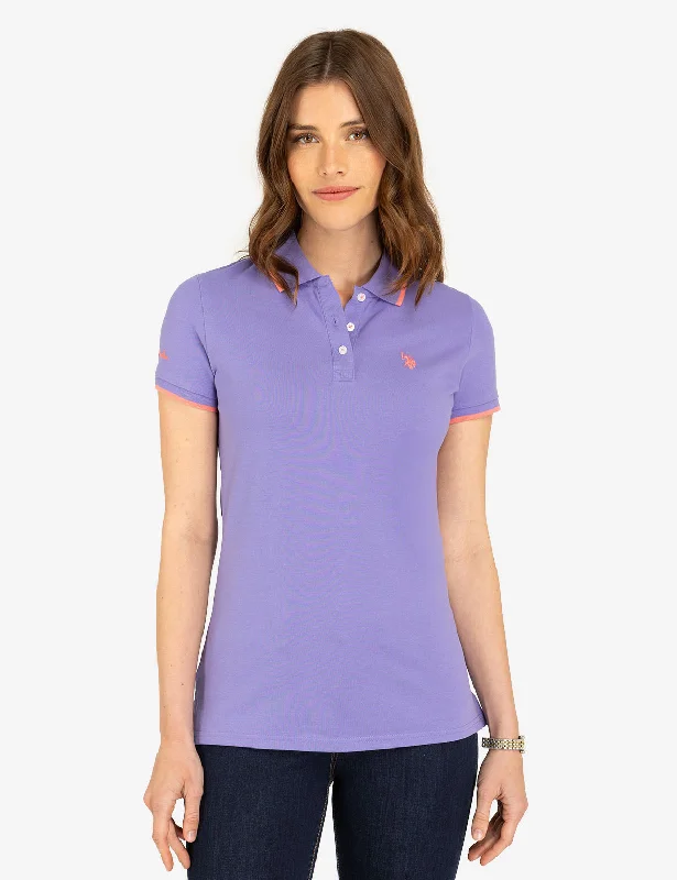 Fashion Classic TIPPED SOLID POLO SHIRT
