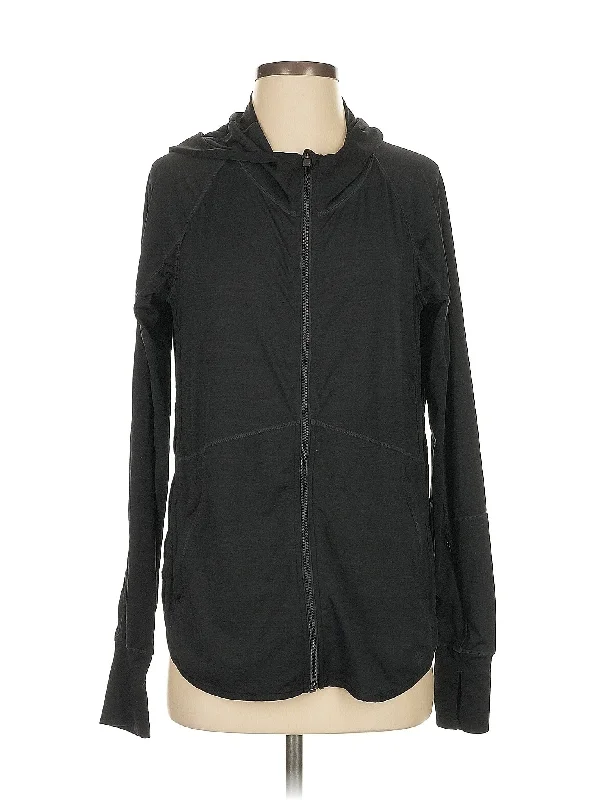 Simple Matching Zip Up Hoodie