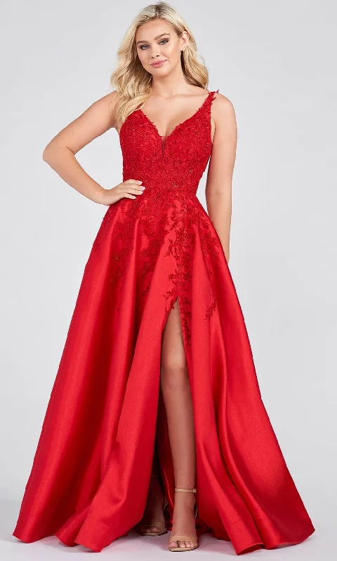 Fashionable And Fashionable Ellie Wilde EW122074 - Sleeveless Ornate Prom Gown