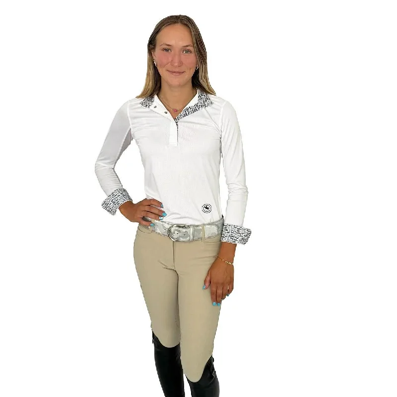 Casual And Comfortable Essex Classics Ladies Stay Strong Talent Yarn Straight Collar Show Shirt