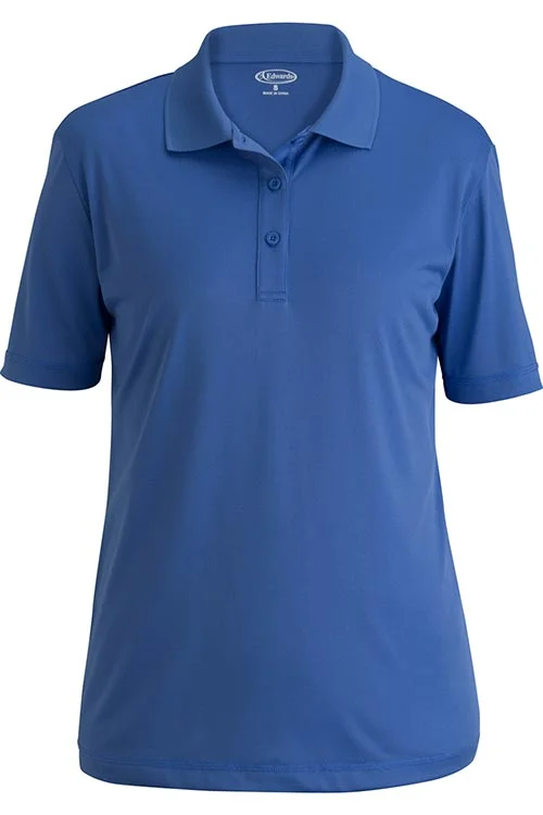 French Style Ladies' French Blue Snag-Proof Polo
