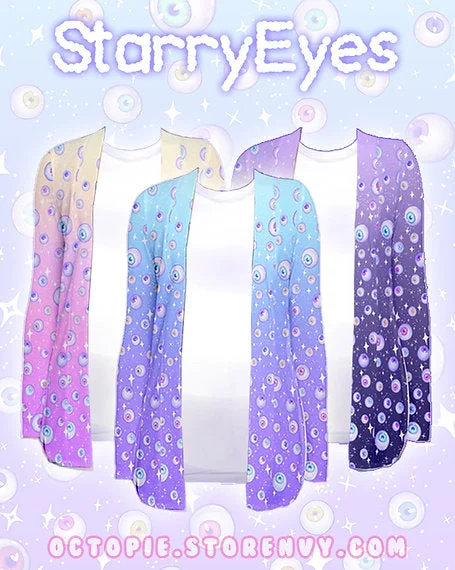 Practical Style Starry Eyes Cardigan