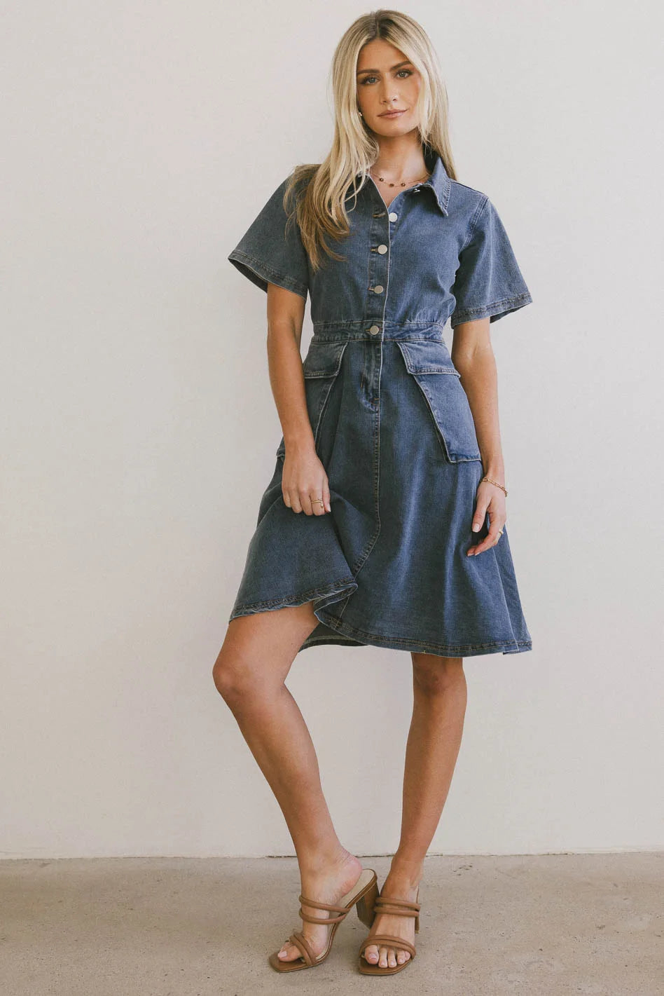 Classic Style Jessie Denim Dress