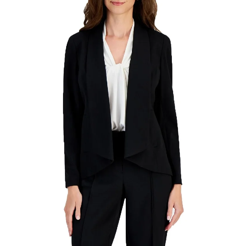 Sports And Leisure Kasper Womens Collar  Open-Front Blazer