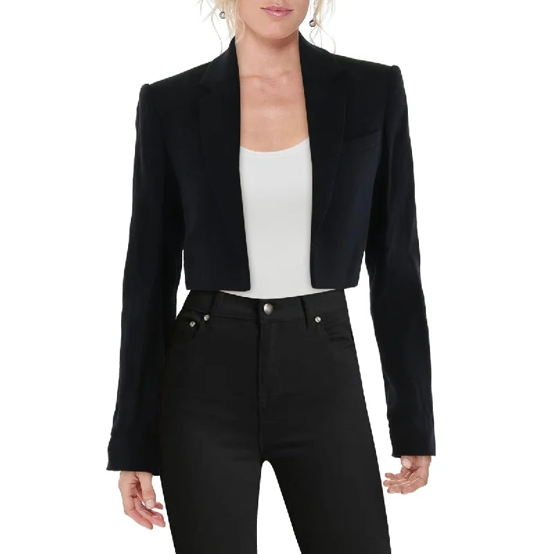 Fashionable Items A.L.C. Womens Collared Long Sleeve Open-Front Blazer