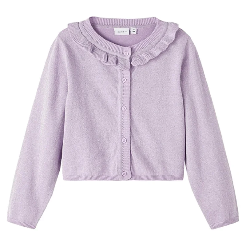 High-end Fashion Name it Orchid Bloom Haluna Knit Cardigan