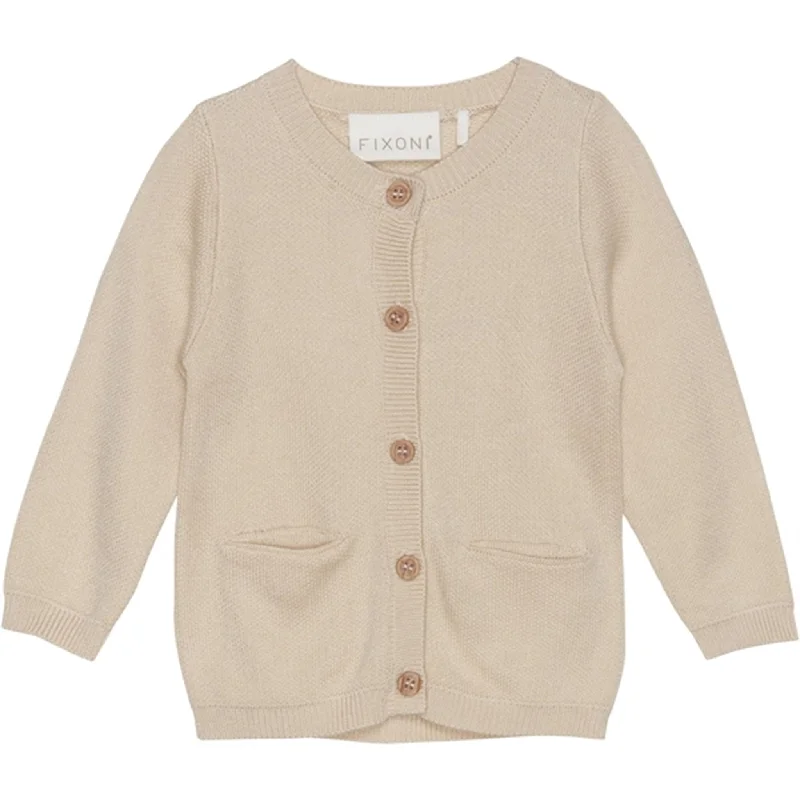 Celebrity Style FIXONI Fog Knit Cardigan