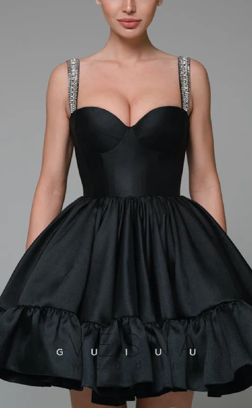 Classic Style GH624 - Sexy/Hot Sweetheart Beaded Straps Ball Gown Homecoming Dress With Lace-Up Classic Style GH624 - Sexy/Hot Sweetheart Beaded Straps Ball Gown Homecoming Dress With Lace-Up