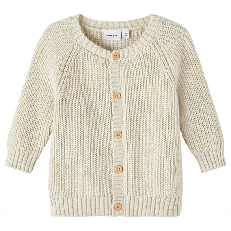 Personalized Wear Name it Peyote Melange Delli Knit Cardigan