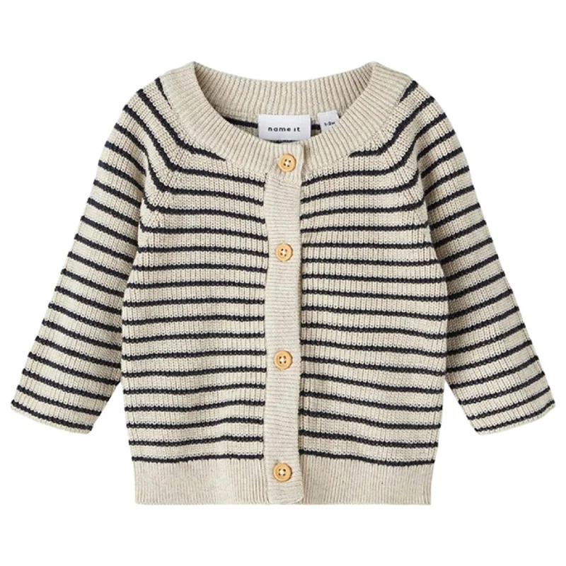 Elegant Wear Name it Peyote Melange Fadennis Knit Cardigan