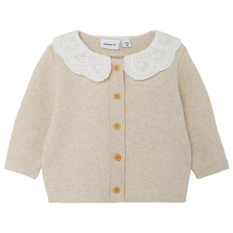 Classic Color Name it Peyote Melange Famia Knit Cardigan