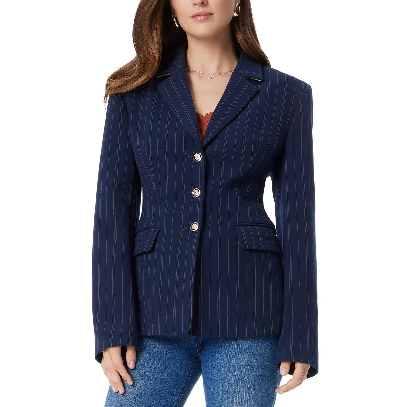 Fashionable And Fashionable Sam Edelman Womens Pinstripe  Suit Jacket