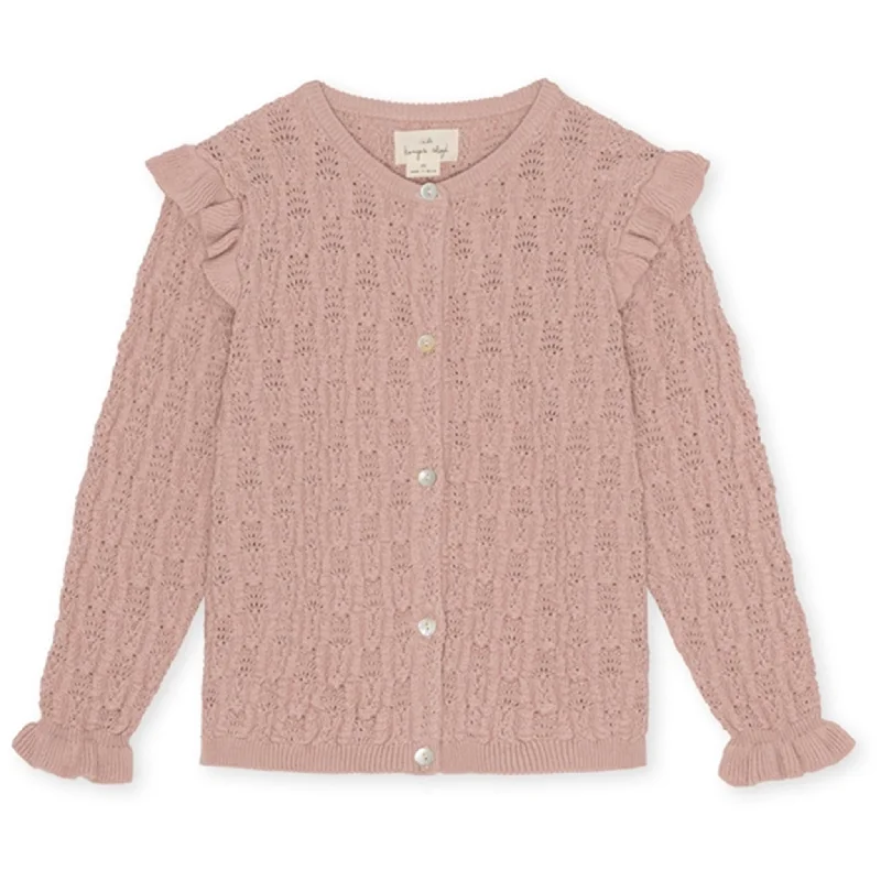 Luxury And Elegant Konges Sløjd Bark Valkan Pointelle Cardigan