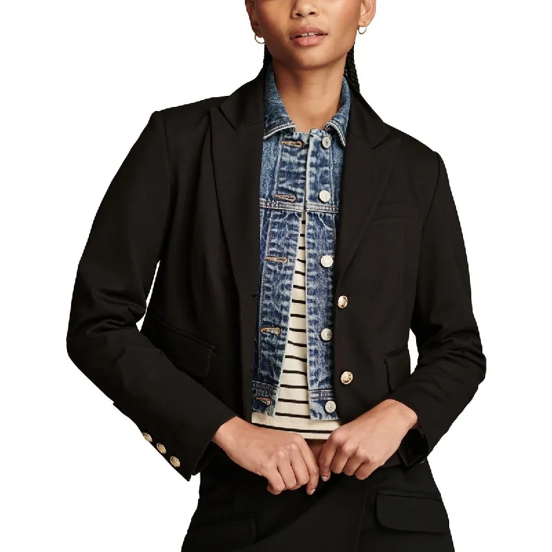 Personalized Design Lucky Brand Womens Convertible  Two-Button Blazer