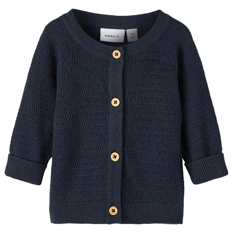 Boutique Recommendation Name it Dark Sapphire Dabil Knit Cardigan