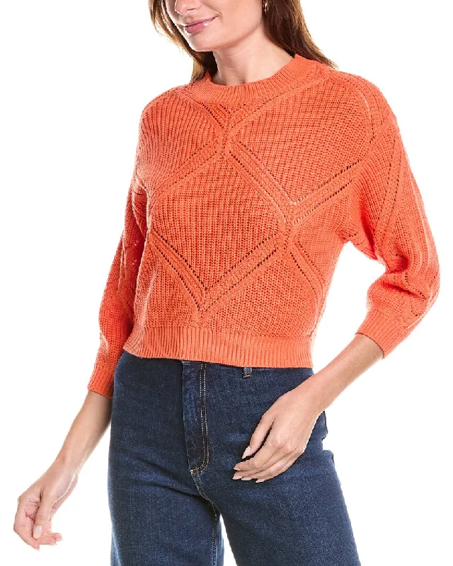 Fashion Classic 27 Miles Malibu Diamond Pointelle Sweater
