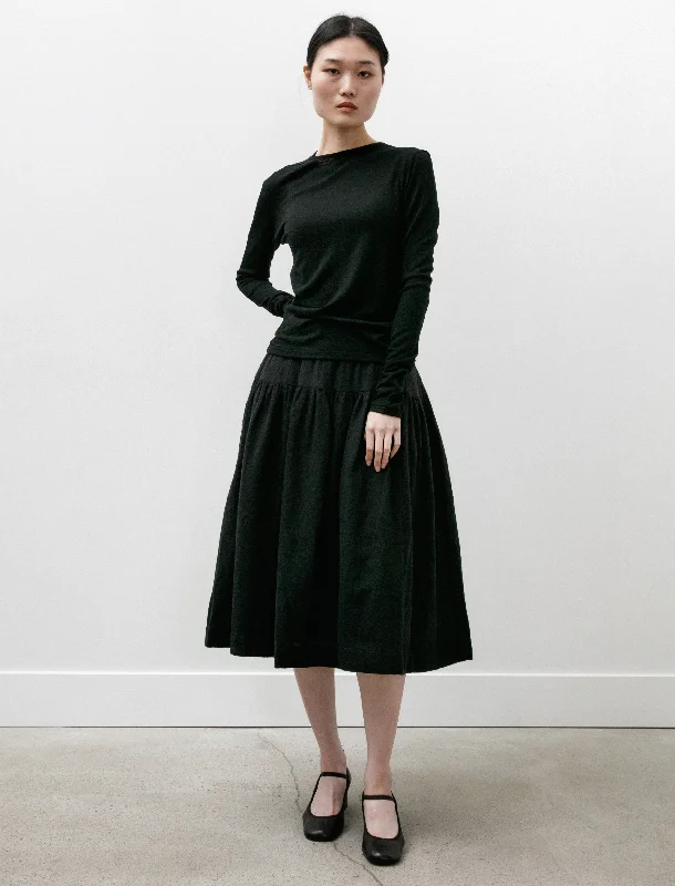 Must-have For Autumn And Winter Wool Amunzen P/O Black