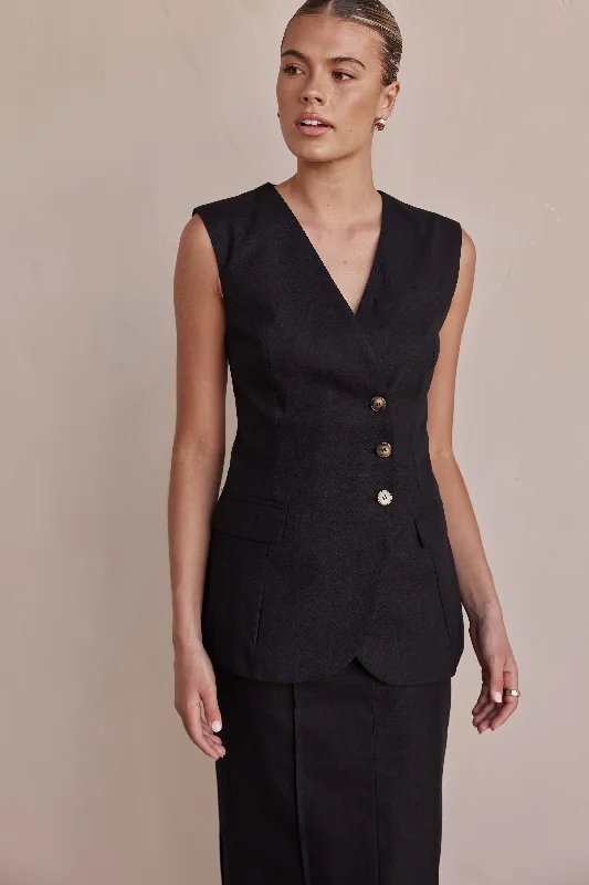 New Season Series Blithe Vest (Black)