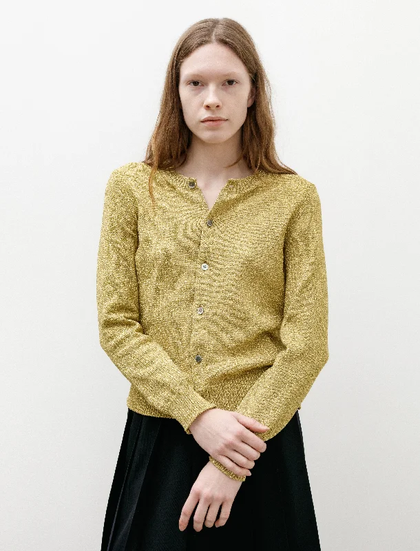 New Autumn And Winter Styles Gold Cardigan