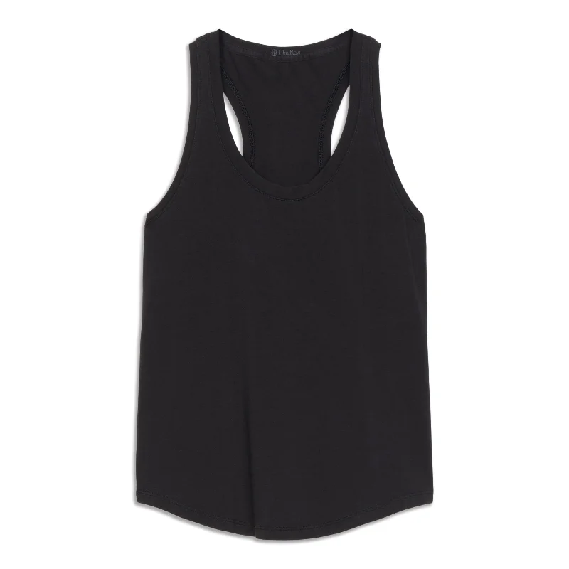 Fashionable Prints Om Racerback Tank Top - Resale