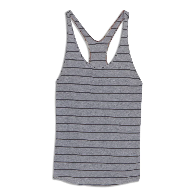 Lively And Youthful Om Racerback Tank Top - Resale