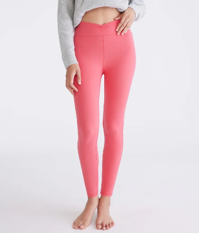 Elegant And Casual Aeropostale Air Soft High-Rise Cinch Leggings
