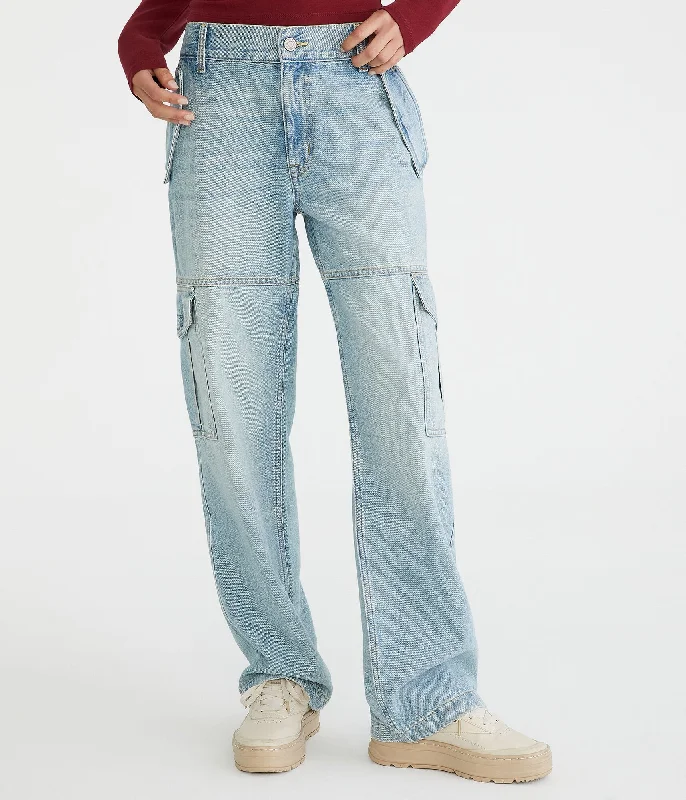 Advanced Customization Aeropostale Low-Rise Cargo Jean