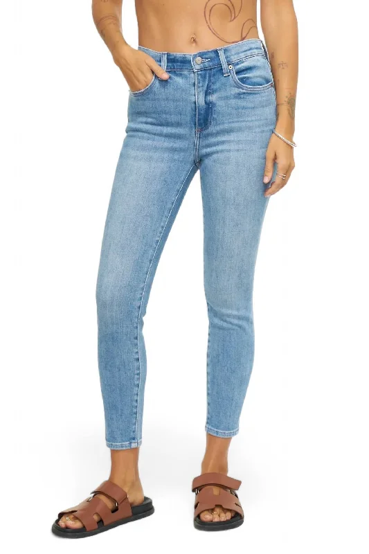 French Style Aline High Rise Skinny Jean In Westward