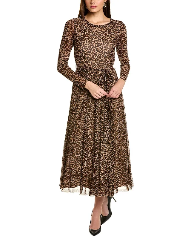 Fashion Must-have Anne Klein Tie-Waist Midi Dress