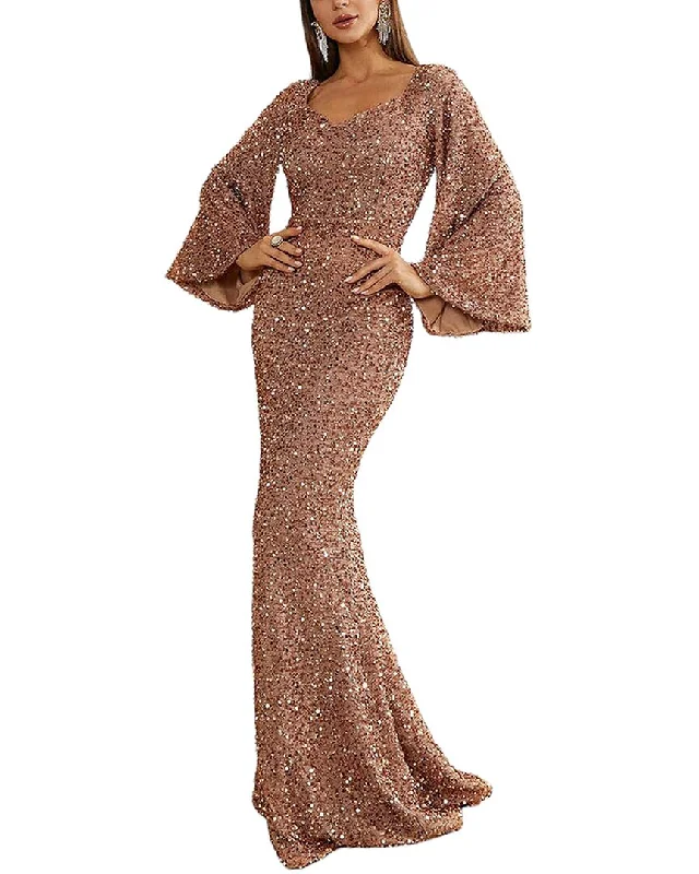 Double-sided Wear Bella Desert Maxi Dress
