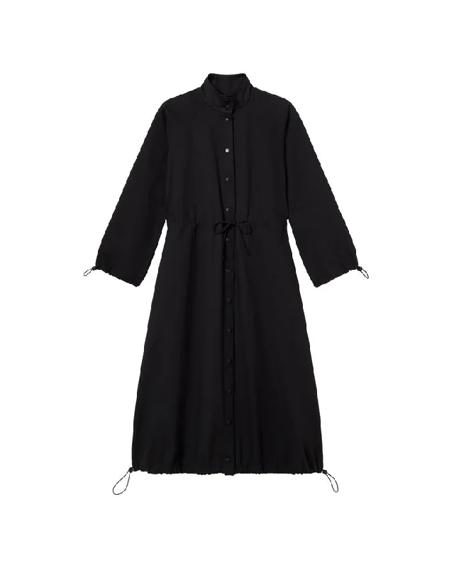 Comfortable And Casual Black Kusama Dress