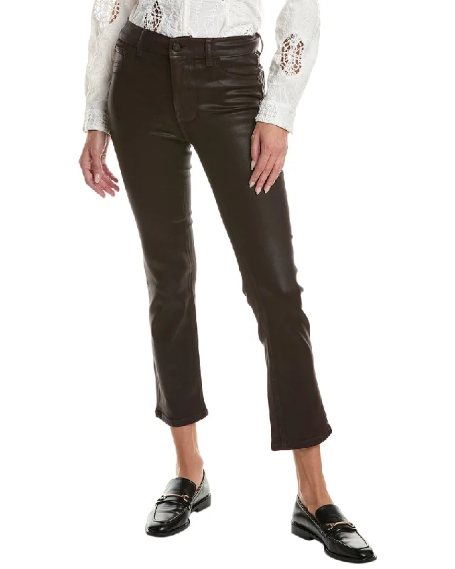 British Style DL1961 Mara Straight Aubergine Mid-Rise Instasculpt Ankle Cut Jean