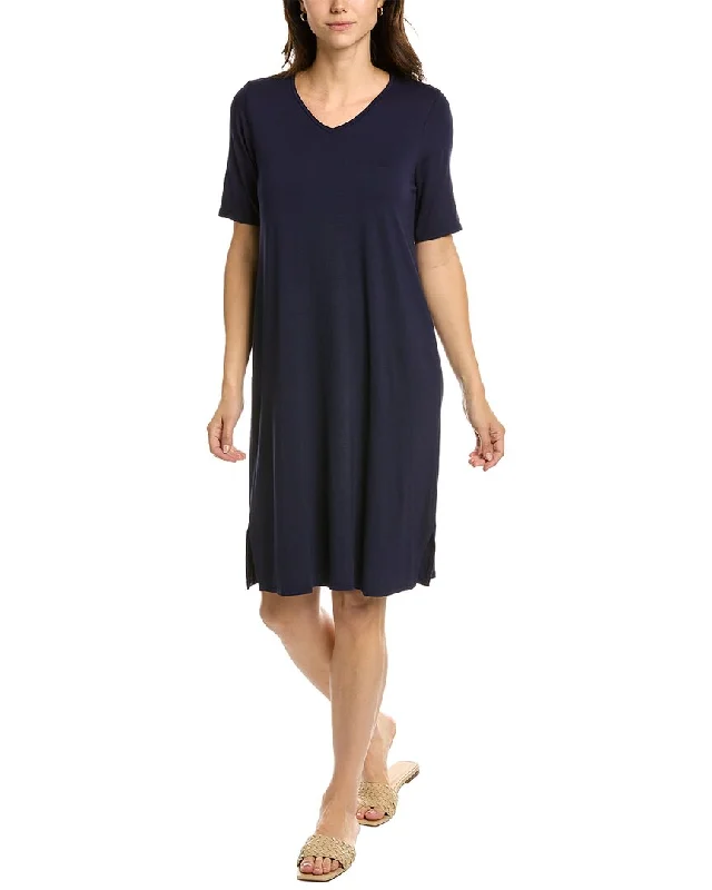 Celebrity Must-have EILEEN FISHER V-Neck Dress