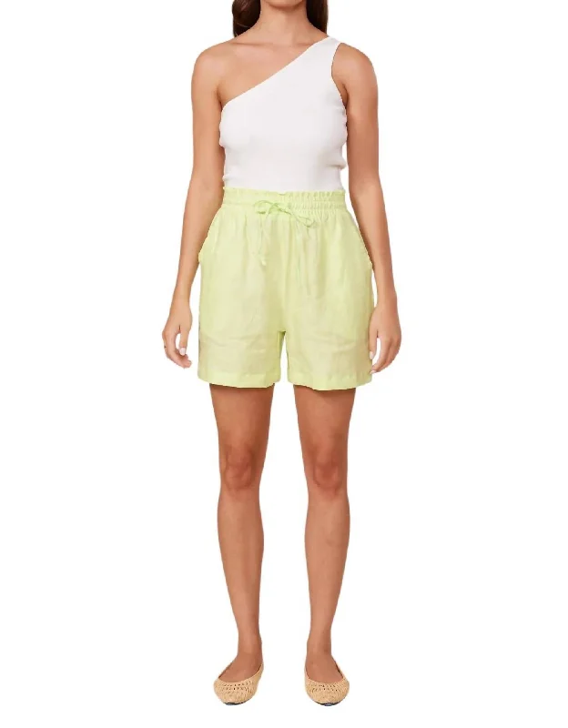 Breathable Design Kelia Short In Lime