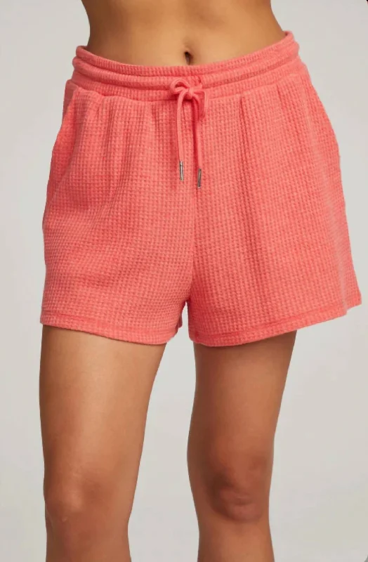 Fashionable Inner Wear Kesh Shorts In Flame