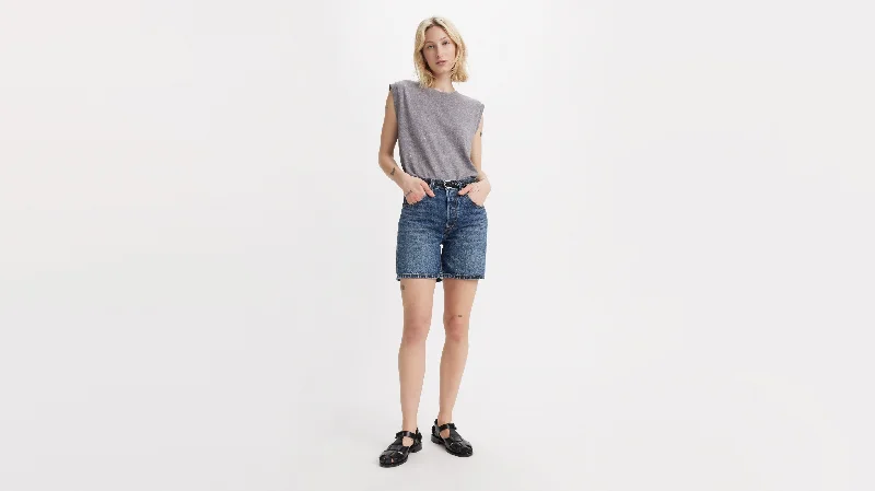 Trendy And Casual Levi's® Women's 501® Mid-Thigh Shorts