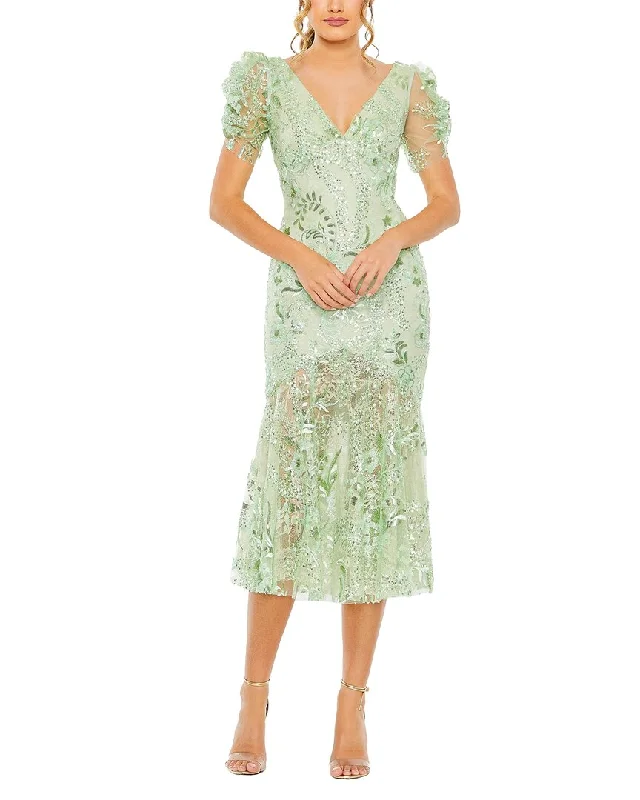 Exquisite Fabrics Mac Duggal Cocktail Dress