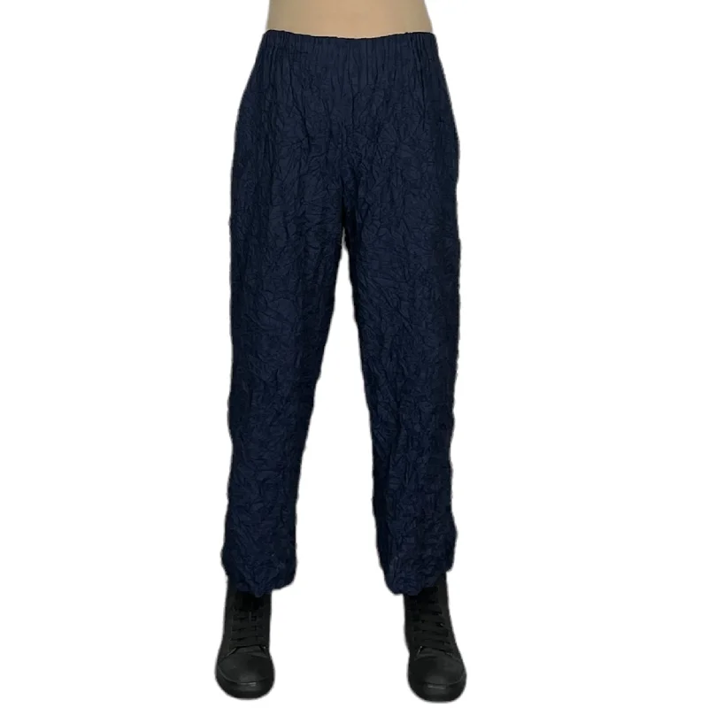 Fashion Style BASIC CRUSH PLEAT PANT