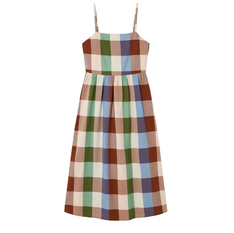Embroidery Design Multicolor Paola Dress