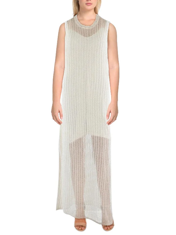 Fashionable And Versatile Riley Womens Knit Sleeveless Maxi Dress