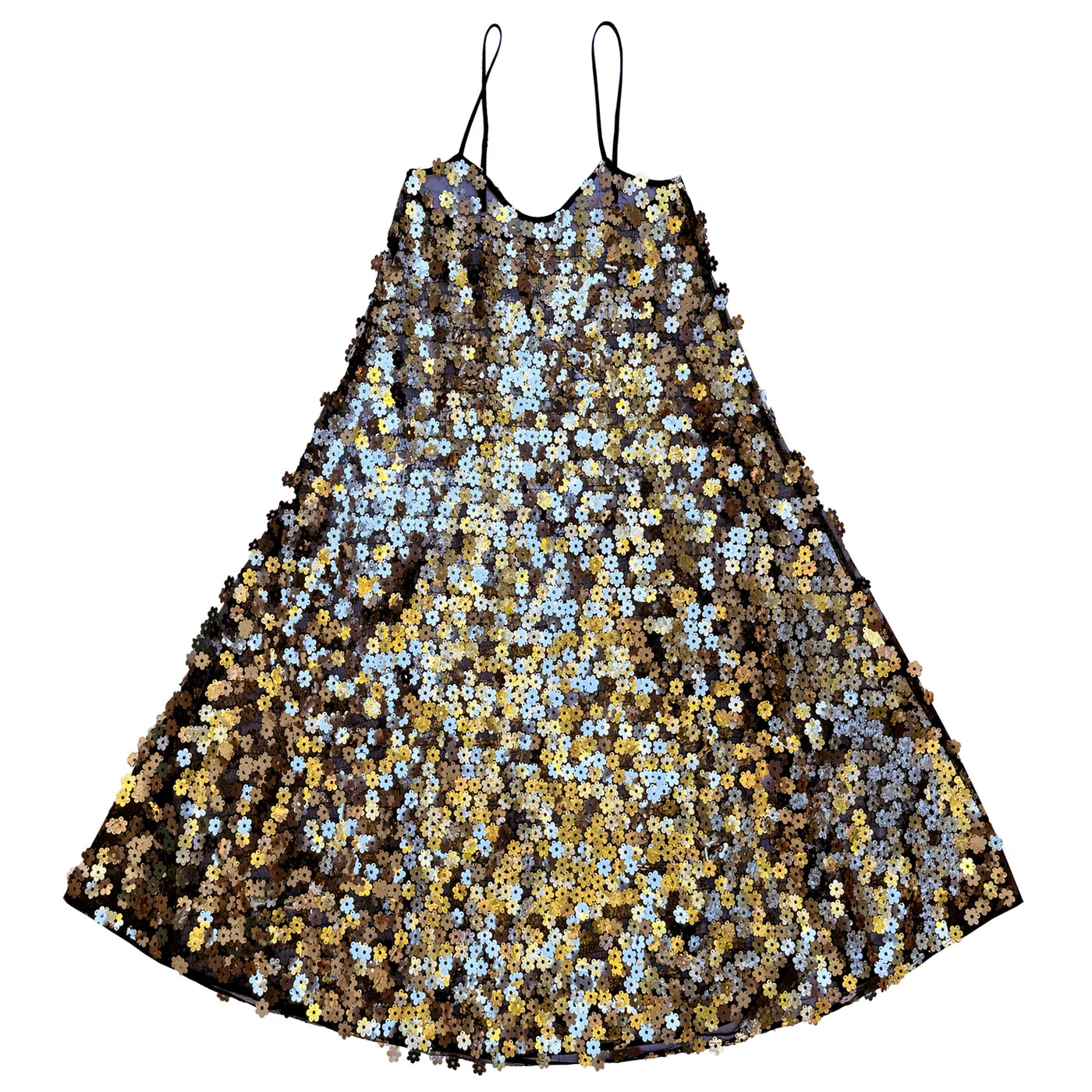 Autumn Selection Sequin Full Hem Dress