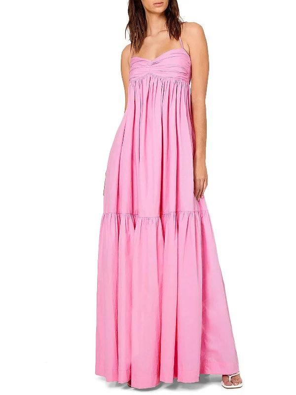 Elegant Wear Womens Halter Long Maxi Dress
